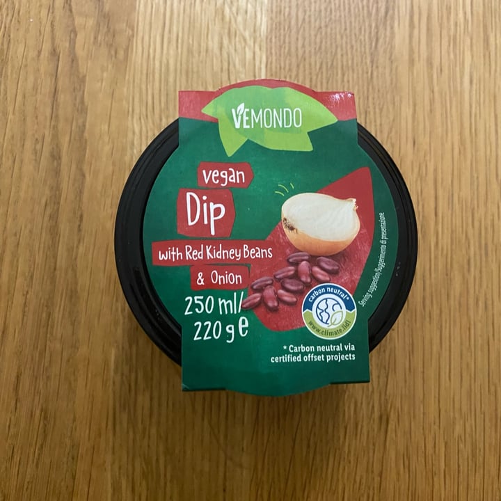 photo of Vemondo vegan dip with red kidney beans & onion shared by @brugola on  08 Jan 2023 - review