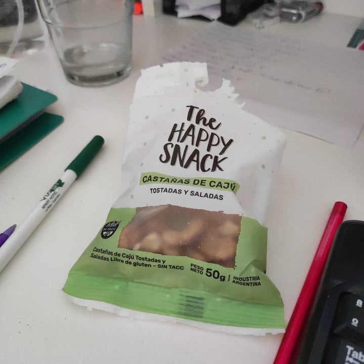 photo of The Happy Snack Castañas De Caju shared by @maraf on  30 Dec 2022 - review