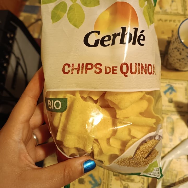 photo of Gerblé Chips de Quinoa shared by @mpaulajacinto on  26 Jun 2023 - review