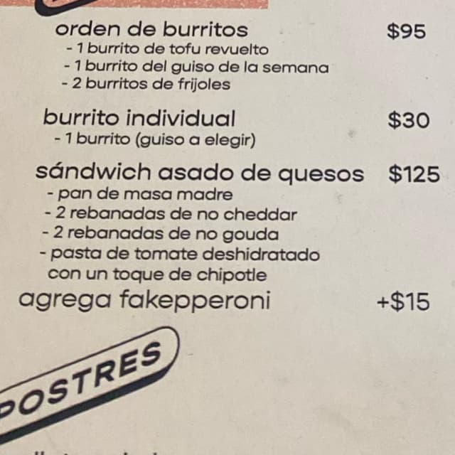 Photo of the dish “sándwich asado de quesos”