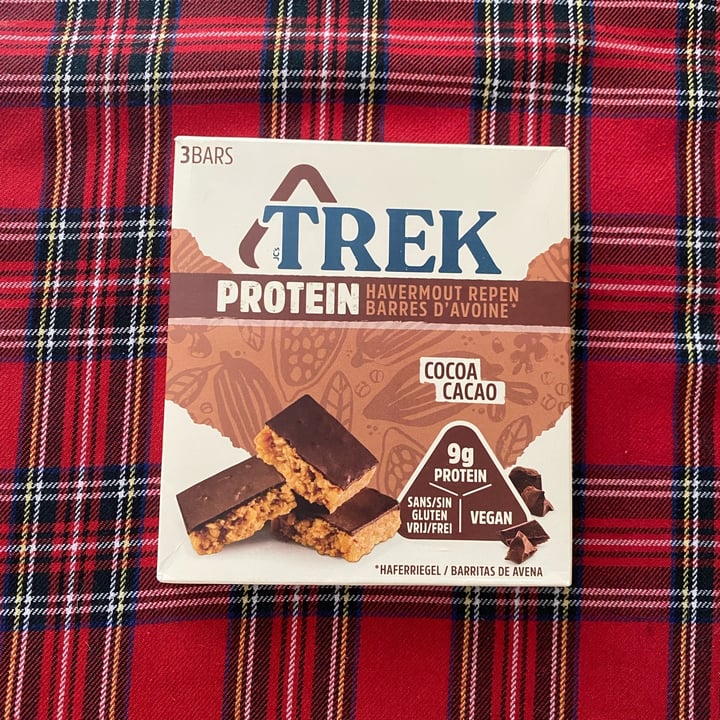 photo of TREK Protein Flapjack (Cocoa Oat) shared by @greenrebbi on  27 Apr 2023 - review