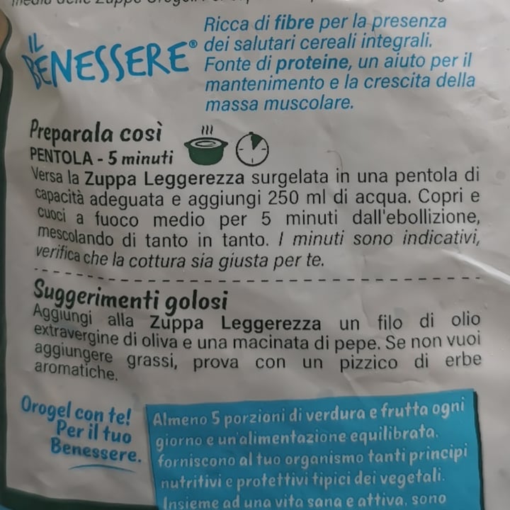 photo of Orogel Virtù Di Zuppa - Leggerezza shared by @aili59 on  25 Jun 2023 - review