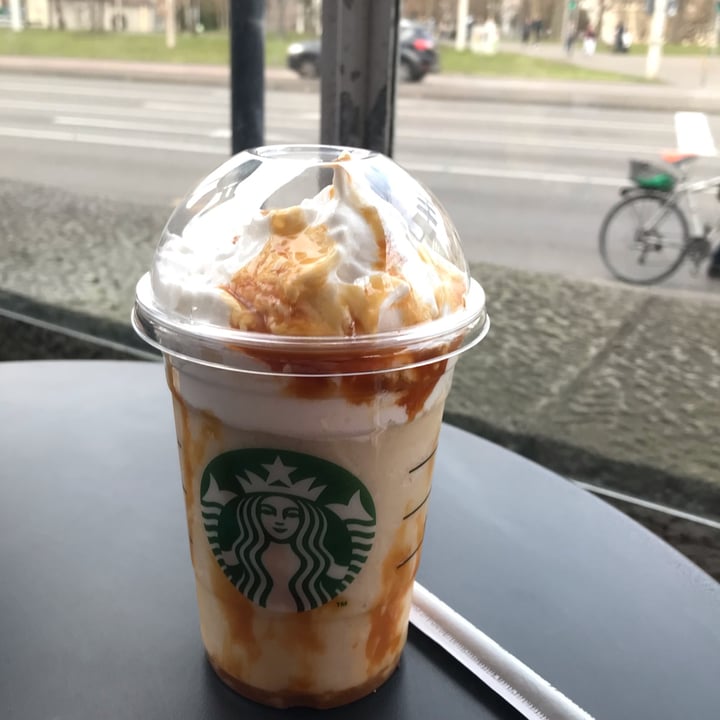 photo of Starbucks Frappuccino shared by @arenavegan on  18 Feb 2023 - review