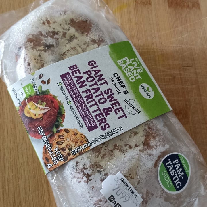 photo of Pick n Pay giant sweet potato and bean Patties shared by @fitnish on  26 Dec 2022 - review