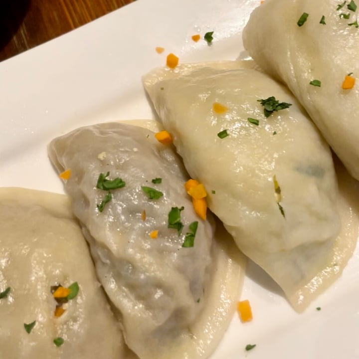 photo of Franchia Vegan Cafe Assorted Dumplings shared by @plantnats on  31 Mar 2023 - review