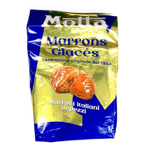 Marrons glacés BIO - Gourmandises Motta