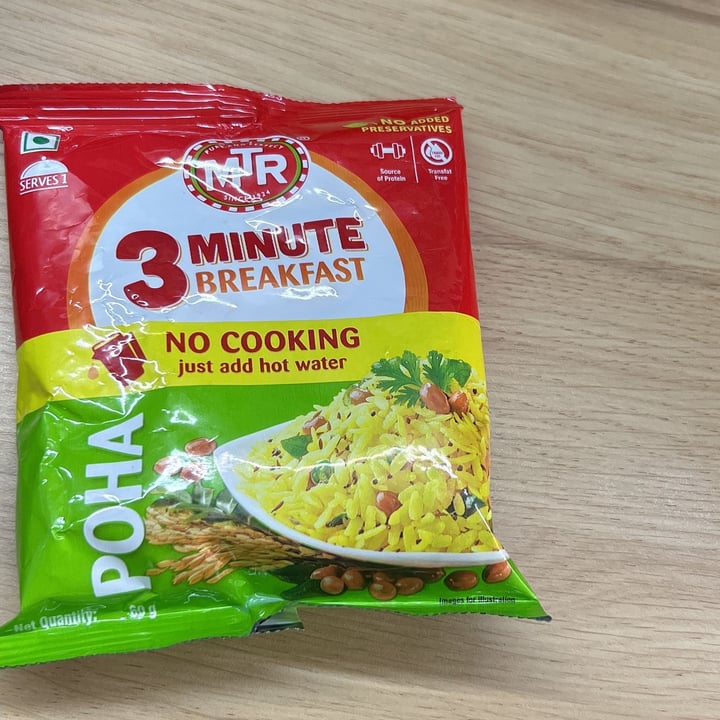 photo of MTR Foods 3 Minute Breakfast Khatta Meetha Poha shared by @anntribe on  28 Jul 2023 - review
