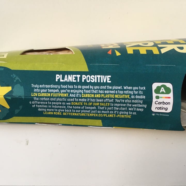 photo of Better Nature Organic Tempeh shared by @sianski on  05 Mar 2023 - review