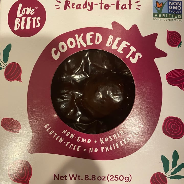 photo of Love Beets cooked beets shared by @friendlyvegan on  07 Mar 2023 - review