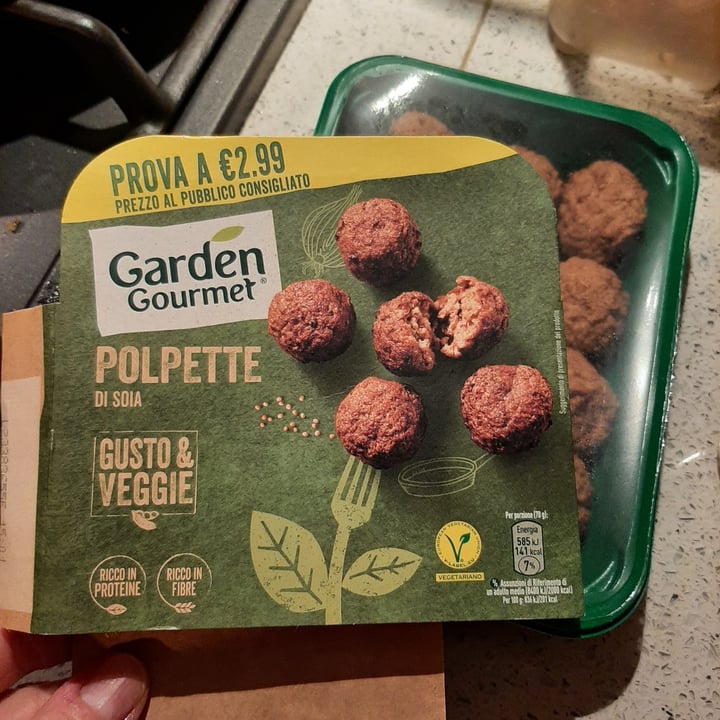 photo of Garden Gourmet polpette di soia shared by @cinpel on  19 Mar 2023 - review
