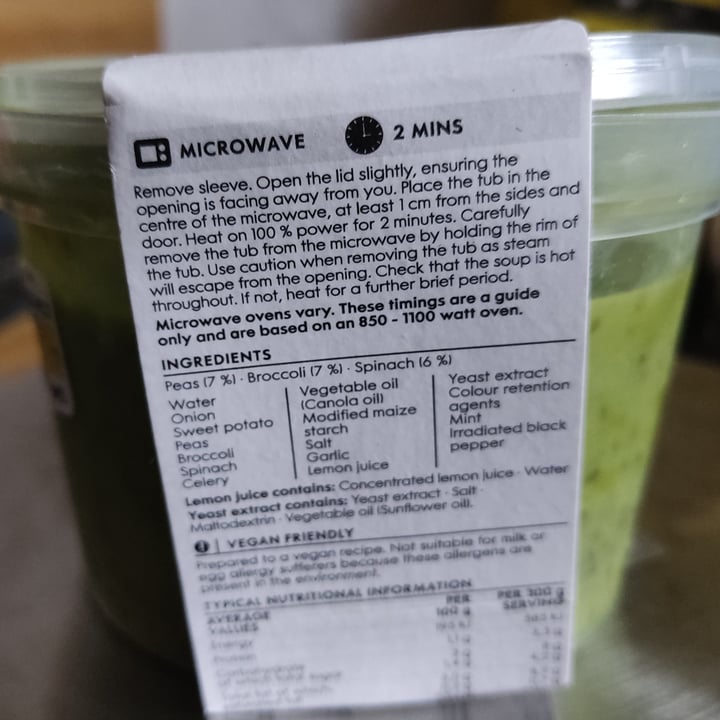 photo of Woolworths Food everything green soup shared by @space999sailor on  28 Mar 2023 - review