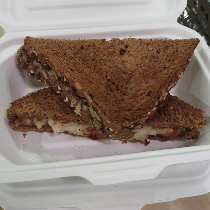 photo of The Fussy Vegan Toasted cheese and tomato shared by @space999sailor on  13 Feb 2023 - review