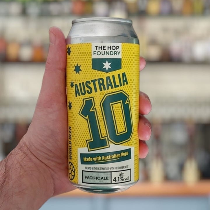 photo of The Hop Foundry Australia 10 Lager shared by @lt14gjc on  11 Feb 2023 - review