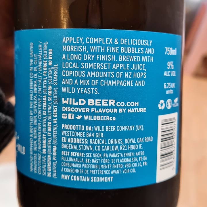photo of The wild beer co Ninkasi celebration beer shared by @mikejuliette on  30 Dec 2022 - review