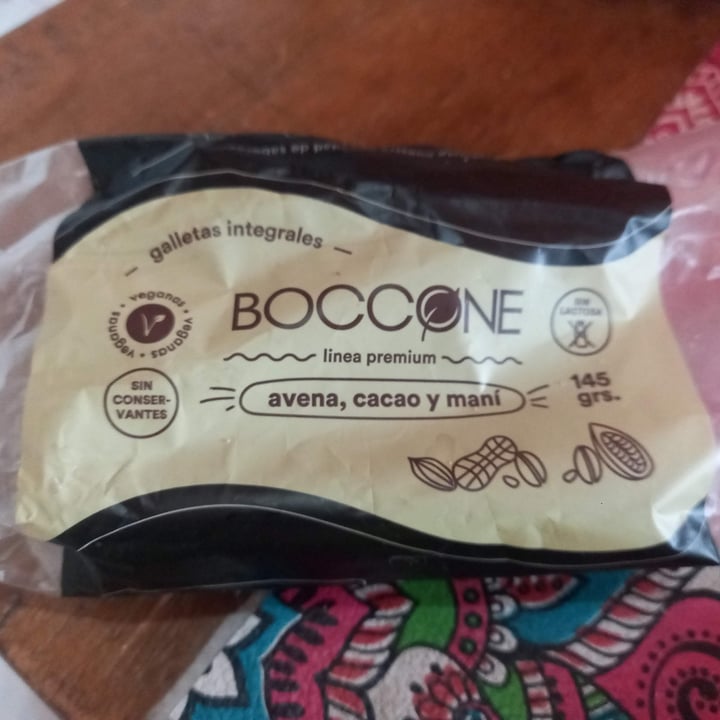 photo of Boccone Galletitas integrales de avena, cacao y maní shared by @luisanastier on  03 Jun 2023 - review