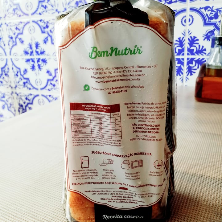 photo of Bem Nutrir Alimentos Pão de Aipim Sem Gluten shared by @taniasantana on  01 Mar 2023 - review