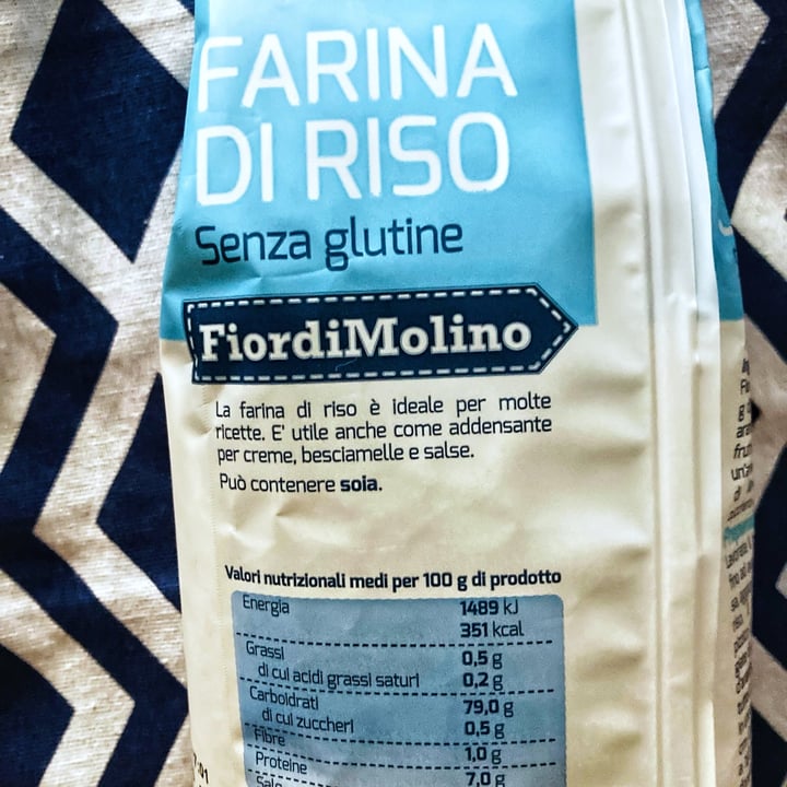 photo of Fiordimolino Farina di riso shared by @federicathewitch on  15 May 2023 - review