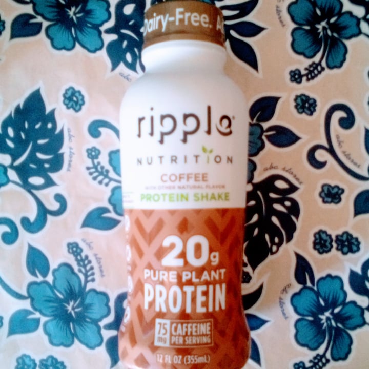 photo of Ripple Foods Coffee Plant-Based Protein Shake shared by @feelideal on  26 Nov 2022 - review