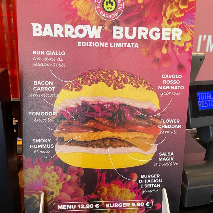 photo of Flower Burger barrow burger shared by @cinziagilmore on  26 Apr 2023 - review