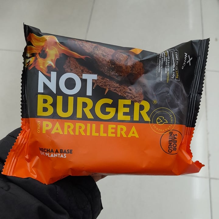 photo of NotCo Not burger parrillera shared by @marleneriolo on  05 Aug 2023 - review