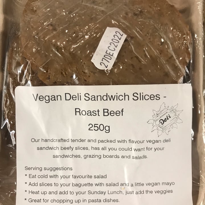 photo of Sunshine Deli Beef Slices shared by @debralovesveg on  09 Jan 2023 - review