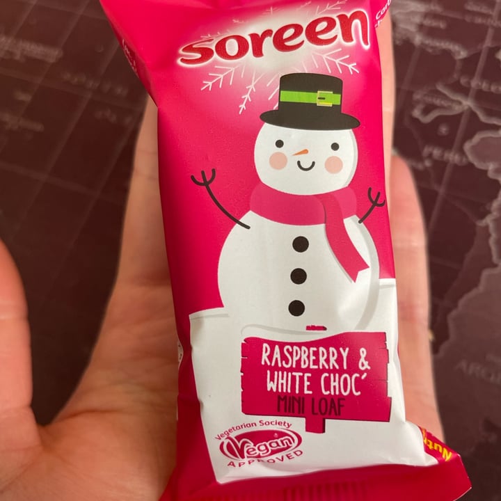 photo of Soreen Rasberry And White Choc shared by @olivejuice on  22 Dec 2022 - review