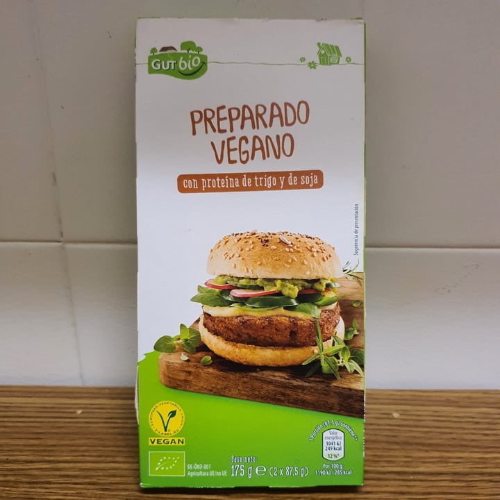 photo of GutBio Preparado vegano con proteína de trigo y tofu shared by @domingasvegan on  01 May 2023 - review