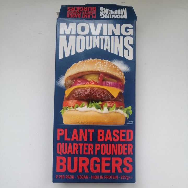 photo of Moving Mountains 2 Plant-based 1/4 lb Burgers shared by @kayra on  25 Jan 2023 - review