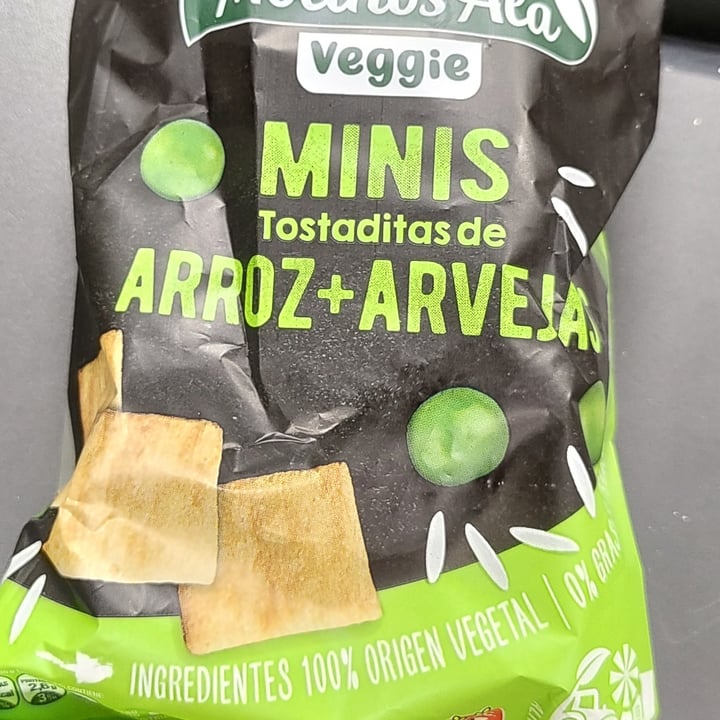 photo of Molinos Ala Tostaditas de arroz y arvejas shared by @fergielu on  20 Mar 2023 - review