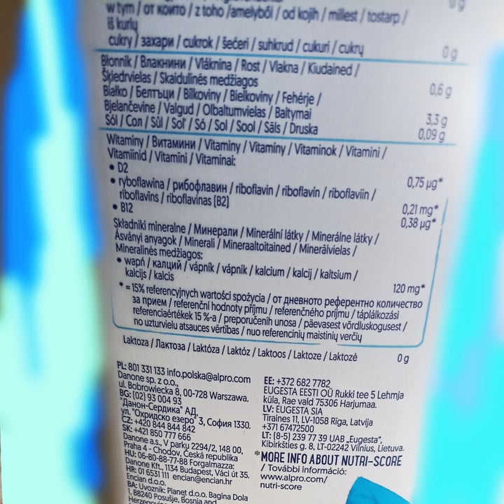 photo of Alpro Soya No Sugars shared by @lookja on  27 Jul 2023 - review