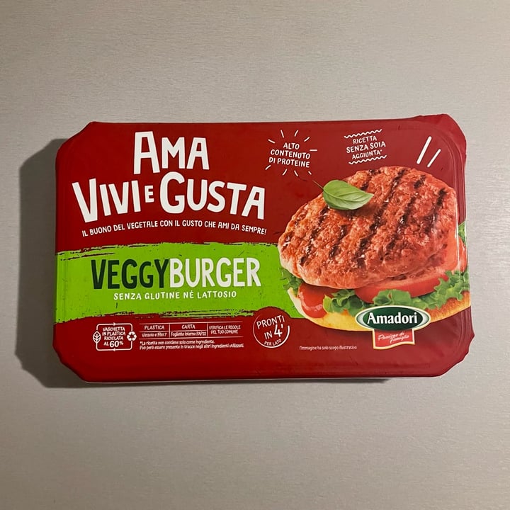 photo of Amadori Veggy burger shared by @janma on  11 Feb 2023 - review
