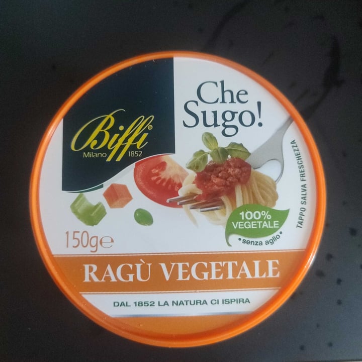 photo of Biffi Ragù vegetale shared by @brandnewvael on  03 Mar 2023 - review