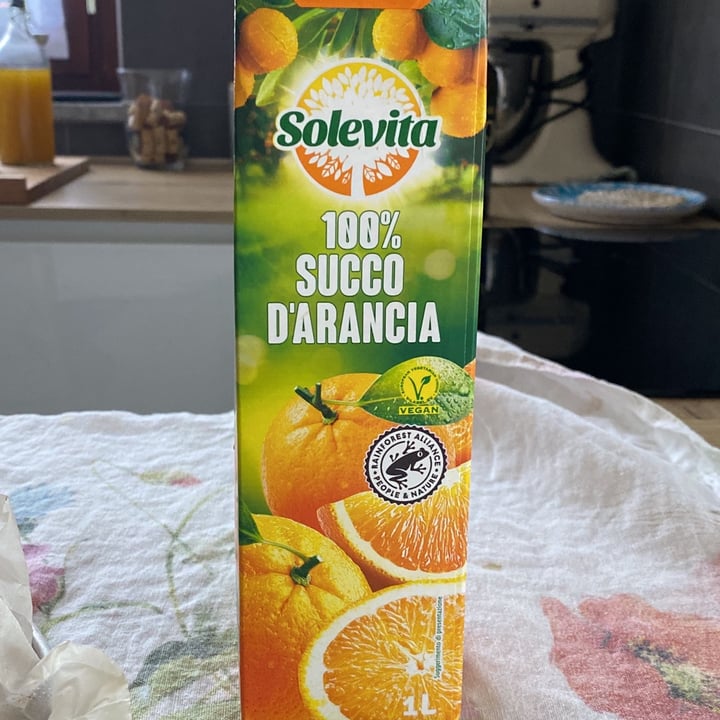 photo of Solevita 100% arancia shared by @martina2911 on  16 Apr 2023 - review