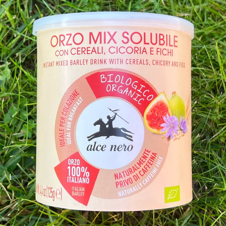 photo of Alce Nero Orzo mix solubile con cereali, cicoria e fichi shared by @alessiofontana on  12 Mar 2023 - review