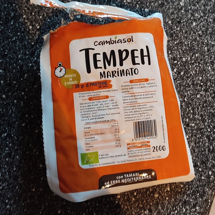 photo of Cambiasol Tempeh Marinato shared by @gio29 on  05 Jul 2023 - review