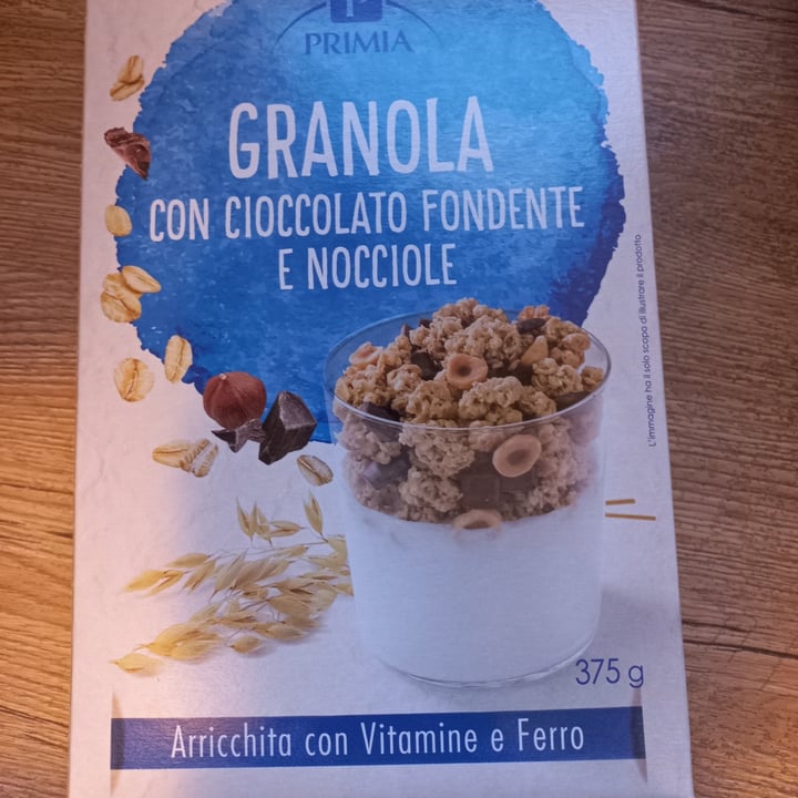 photo of Primia Granola con Cioccolato Fondente e Nocciole shared by @drone53 on  07 Jun 2023 - review
