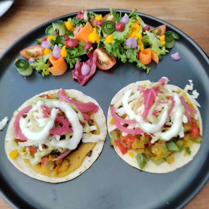 photo of The Pitted Date Vegan Restaurant, Bakery and Café Huevos Racheros shared by @jossiearlette on  15 Jan 2023 - review