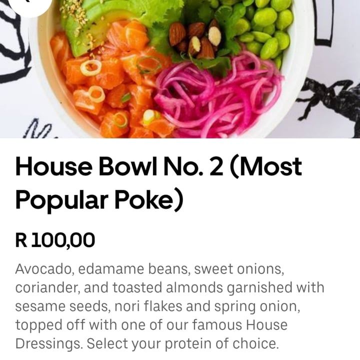 photo of Hokey Poke (also trades as Tamaki Time on Uber Eats / Mr D) Poke Bowl - Option 2 shared by @lunascorner on  26 Jun 2023 - review