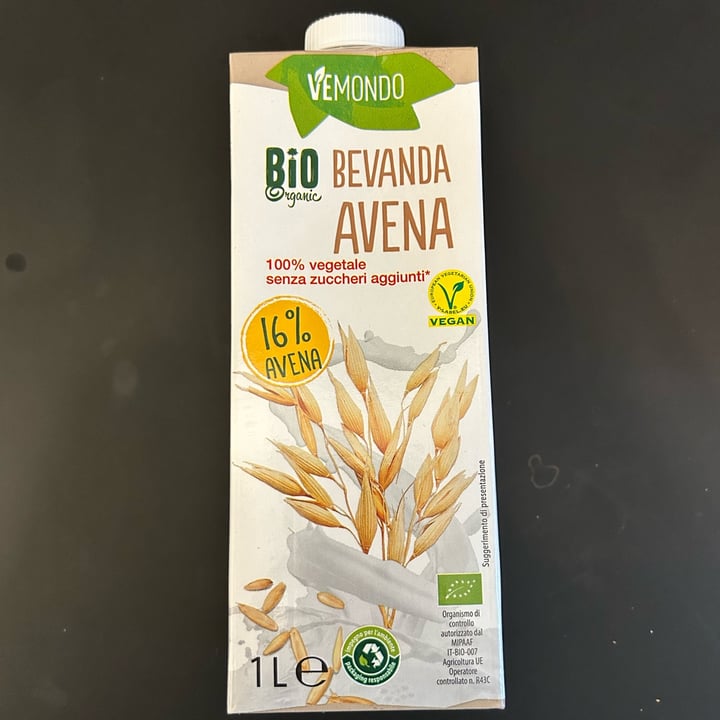 photo of Vemondo bevanda avena bio organic shared by @andrea76 on  04 Jun 2023 - review