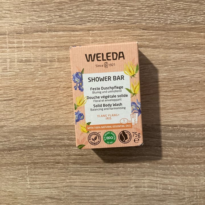 photo of Weleda Shower Bar Ylang Ylang and Iris shared by @elisavegan on  24 Feb 2023 - review