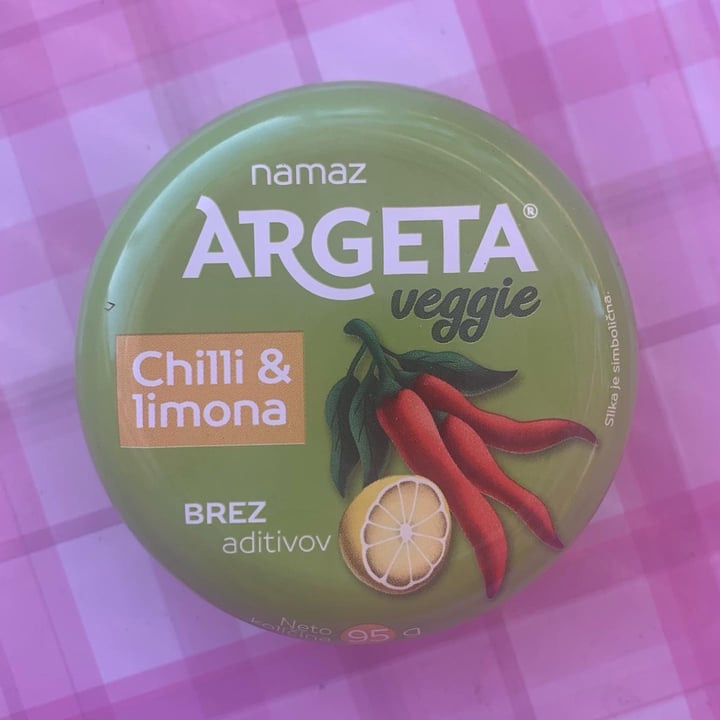 photo of Argeta Pate Chilli & Lemon shared by @slovenianveganfinds on  17 Jul 2023 - review