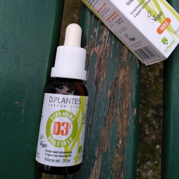 photo of D.plantes laboratoire Vitamine D3 shared by @walkabout-veg on  22 Mar 2023 - review