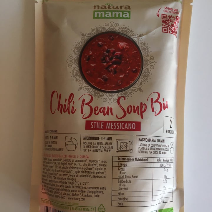 photo of Naturamama Chili Bean Soup Bio shared by @lucciola on  18 Feb 2023 - review