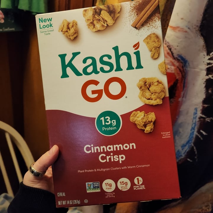 photo of Kashi Go lean Toasted cinnamon crisp shared by @theveganwitch13 on  13 Mar 2023 - review