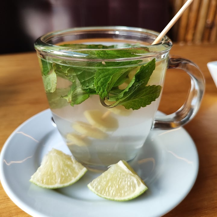 photo of Chia Vegan Restaurant Lemon Ginger Tea shared by @littleredmushroom on  16 May 2023 - review