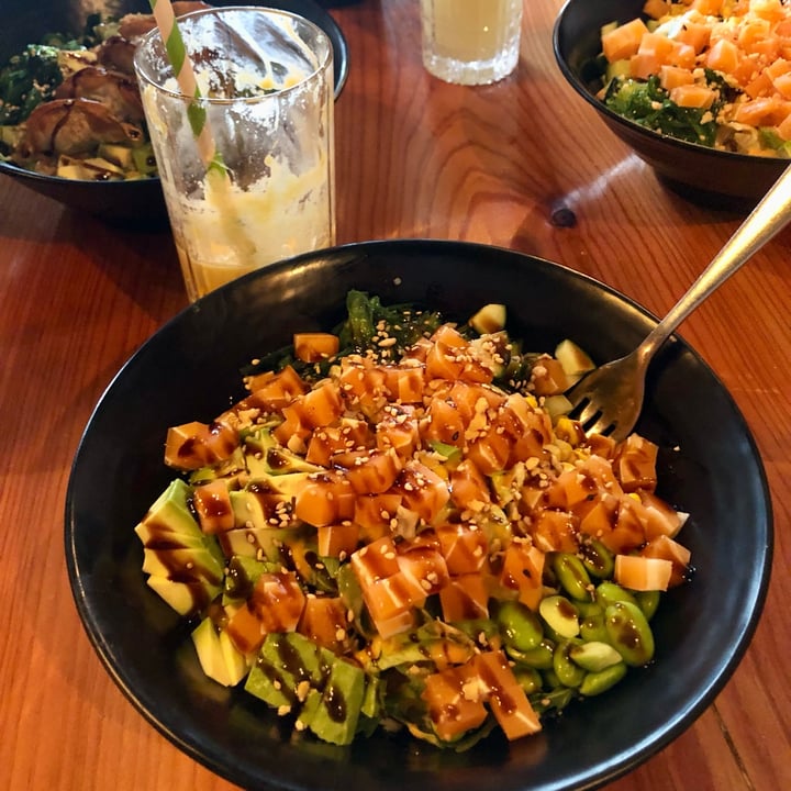 photo of The 100 Cafe Berlin Vegan salmon Bowl shared by @ginevrafigini on  13 Feb 2023 - review