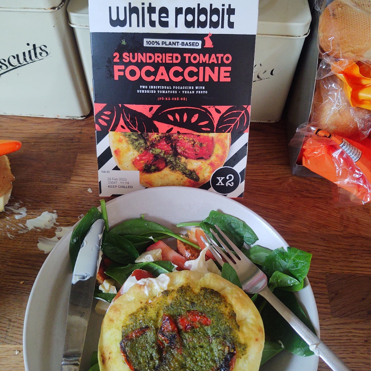 Pesto Focacine from The White Rabbit - Vegan Product Reviews & Ratings ...