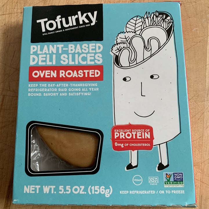 photo of Tofurky Plant Based Deli Slices Oven Roasted shared by @allhess on  10 Mar 2023 - review