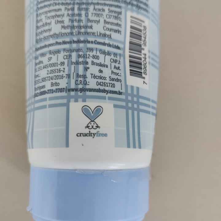 photo of Giovanna baby Loção hidratante e desodorante corporal -blue shared by @vanessamaiolini on  09 Jun 2023 - review