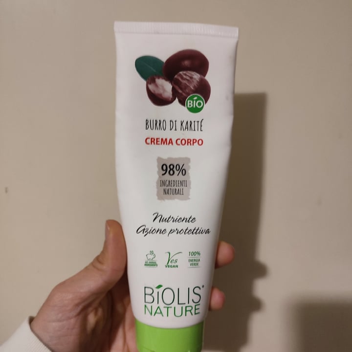 photo of Biolis Nature Burro di karité Crema Corpo shared by @danone on  27 Dec 2022 - review